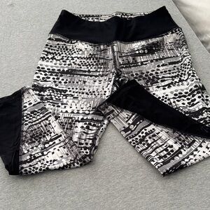 RBX Monochrome Patterned Leggings